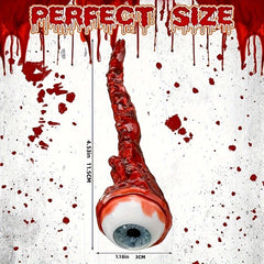 2 Colors Latex Halloween Prank Eyeballs for Scary Fun