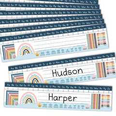 Boho Name Plates - Personalize Classroom Desks