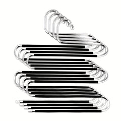 5 Layer Clothes Hanger Stainless Steel Non slip Pants Hanger