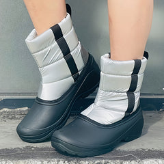 Women's Double Block Outdoor Snow Boots