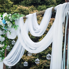Transparent Tulle Wedding Dress Element Flower Party Decoration Roll