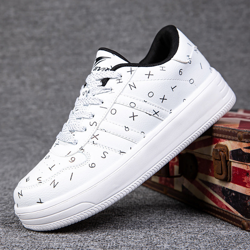 JINK Men's Skate Shoes Lightweight Casual Sneakers Outdoor Elevator Shoes