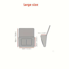 Felt Bedside Hanging Storage Bag Dormitory Bed Hanging Organizer Bag