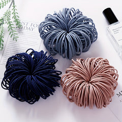 50pcs Colorful Elastic Hair Bands Women Headband Hair Accessories
