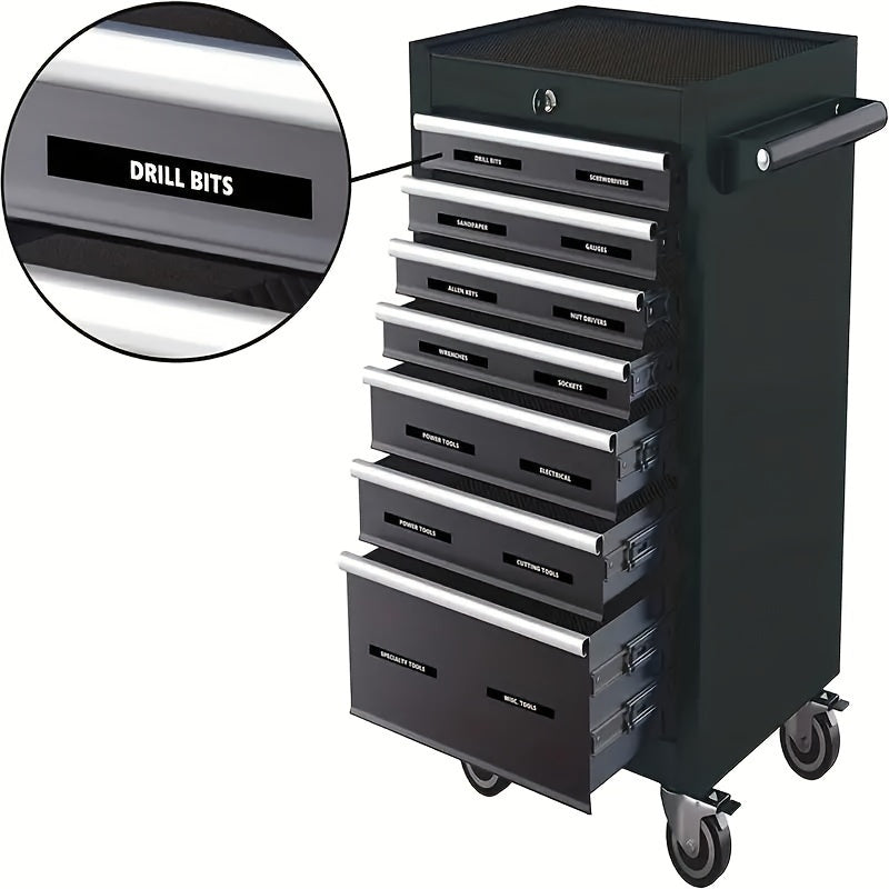44pcs Waterproof Toolbox Organization Label Sticker PVC Sticker 10