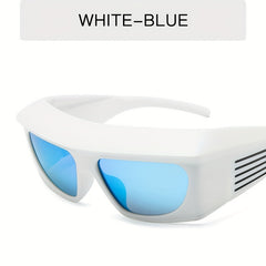 Y2K Wrap Around Sunglasses for Women Men UV400