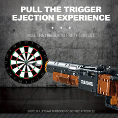 Reobrix 1006pcs Dual Barrel Shotgun Building Set