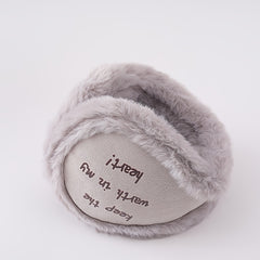 Cozy Comfort Women's Winter Ear Muffs with Embroidery