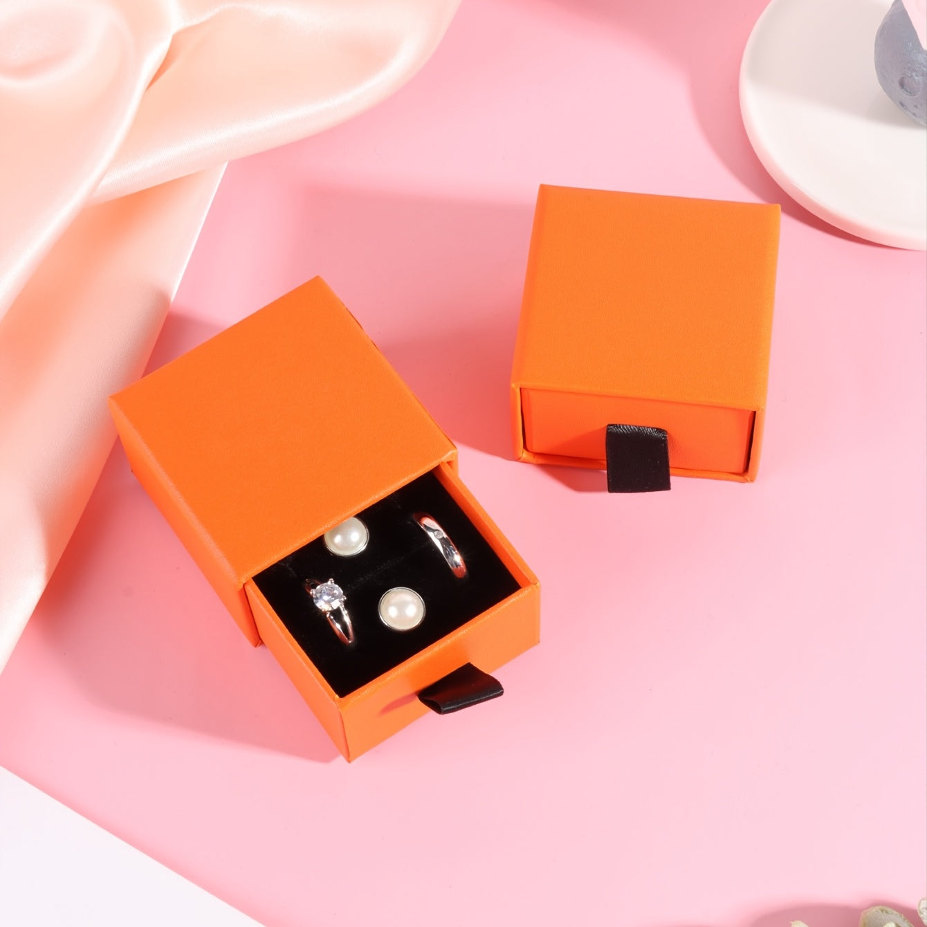 Large Capacity Jewelry Box for Ring Earrings Necklace