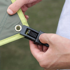 4pcs Windproof Tent Clips for Camping and Hiking
