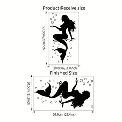 Mermaid Wall Stickers - Add a Touch of Magic to Your Home!