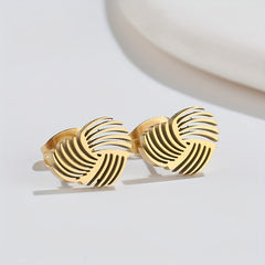 Geometric LoveShape Earrings Retro Accessories Jewelry For Men