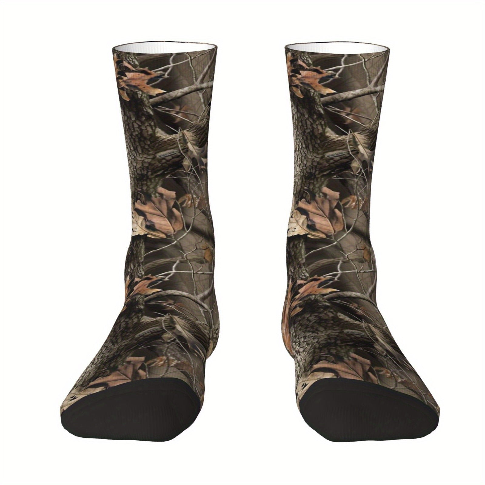 Camouflage Army Warm Mid calf Sock for Outdoor Sports