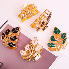 Metal Hair Claw Clips Flower Hair Clamp Geometric Hair Clips Hair Accessories