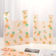 50pcs Plastic Bulk Shopping Bags 19 X 35