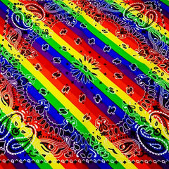 Pride Month Gay Rainbow Square Scarf Cycling Sports Scarf