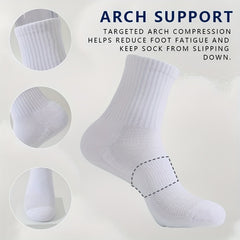 5 Pairs Breathable Ankle Socks for Men - Sweat Resistant for Outdoor Activities