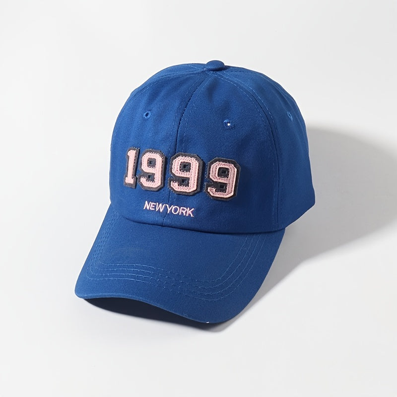 Candy Color Letter Embroidery Baseball Cap Sun Protection Hat