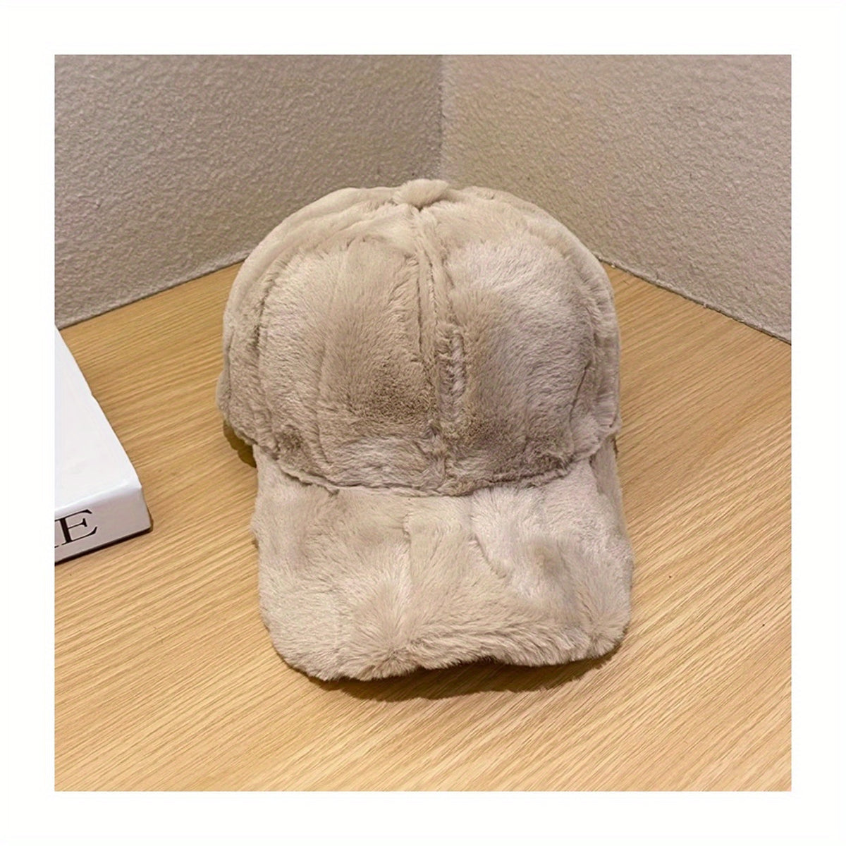 Plush Baseball Cap Warm Sun Hat Coldproof Adjustable Golf Hats