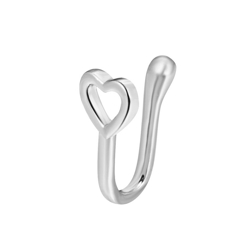 Men's Silver Punch Sports Nose Clip for Party Birthday Gift