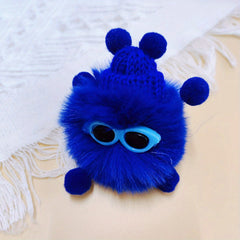 Colorful Fur Ball Shoe Buckles - DIY Detachable Shoe Accessories