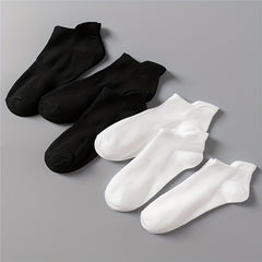 6 Pairs Lightweight Sports Ankle Socks Women's Stockings