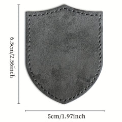 60pcs Blank Patches Laser Printing Leather Patch Iron On Sew On Repair Patch