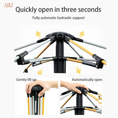 Portable Automatic Camping Tent with 2 Ground Vents