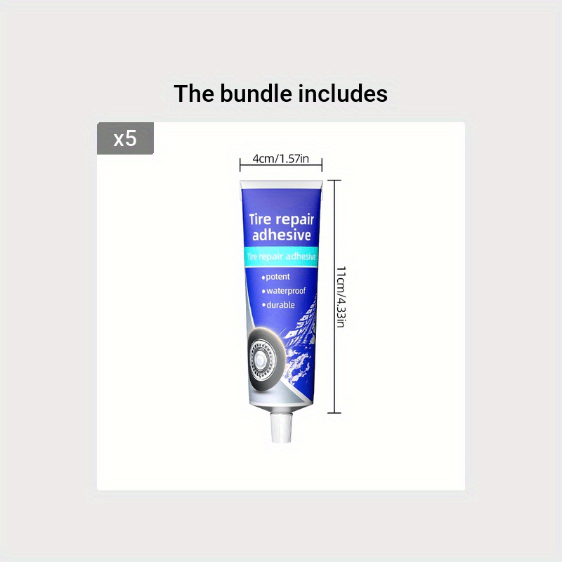 Car Tire Repair Glue - Strong and Special Softness Filling Glue