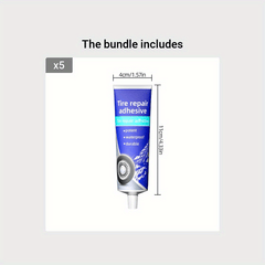 Car Tire Repair Glue - Strong and Special Softness Filling Glue