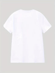 Short Sleeve Crew Neck Lounge Top