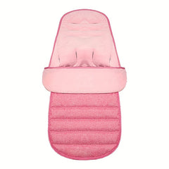 Linen Baby Stroller Sleeping Bag Warm Foot Cover Windproof Three speed Adjutable
