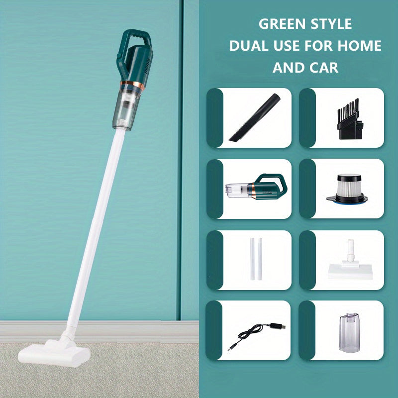 Strong Suction Wireless Handheld Vacuum Cleaner - Home & Car Dual Use