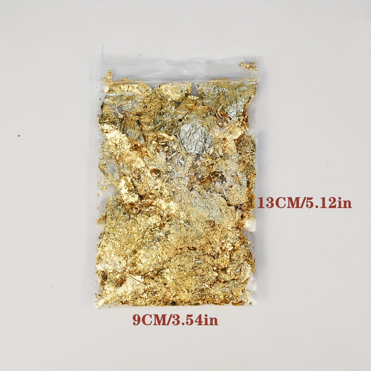 Glitter Foil Flake Resin Epoxy Mold Art Decoration Golden Foil Non Fading