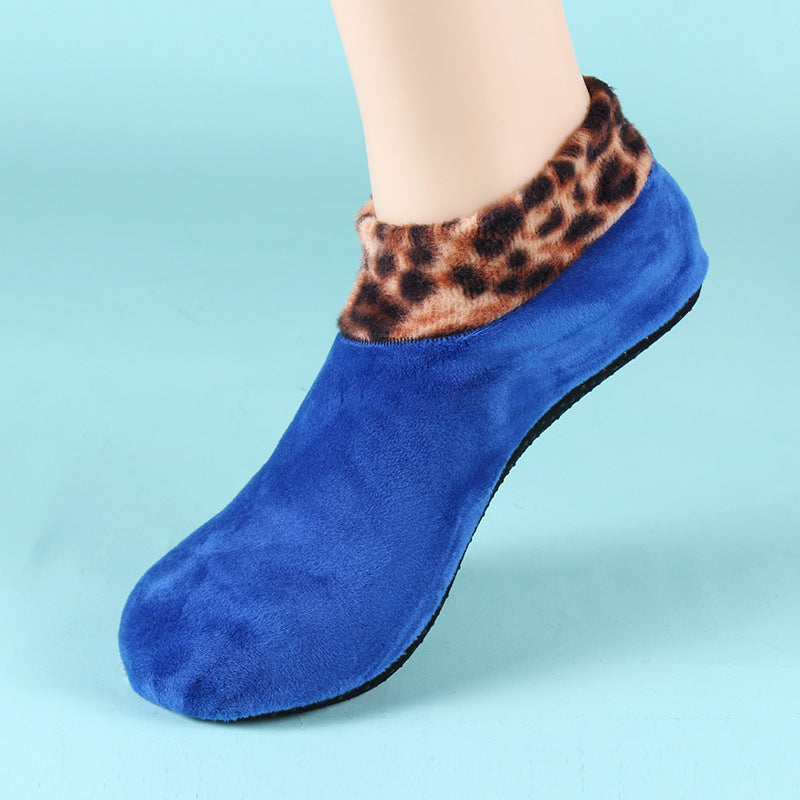 Coral Fleece Non-Slip Socks for Winter Sports