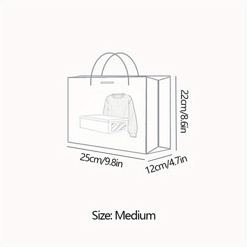 3D Flower Gift Bag Double Layer Yarn Bow Tote Bag