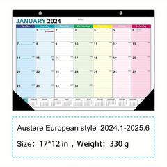 Cross-border English Calendar 365 Days Countdown Desk Calendar