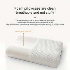 Memory Foam Pillow Neck Pillows For improve Sleep, Neck Contoured Support Pillow