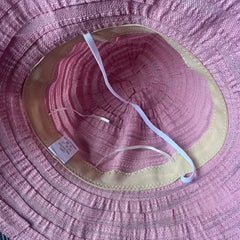 Vintage Wide Brim Bucket Hat Sunscreen Travel Beach Hats For Women