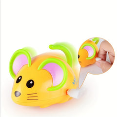 Random Wind up Mouse Toy Funny Animal Educational Toy for Kids Teens Adults
