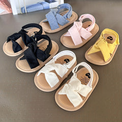 Comfy Baby Girls Sandals Lightweight Non Slip Walking Shoes For Infants