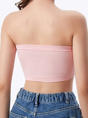Women's Two Layers Anti-Slip Off The Shoulder Bra