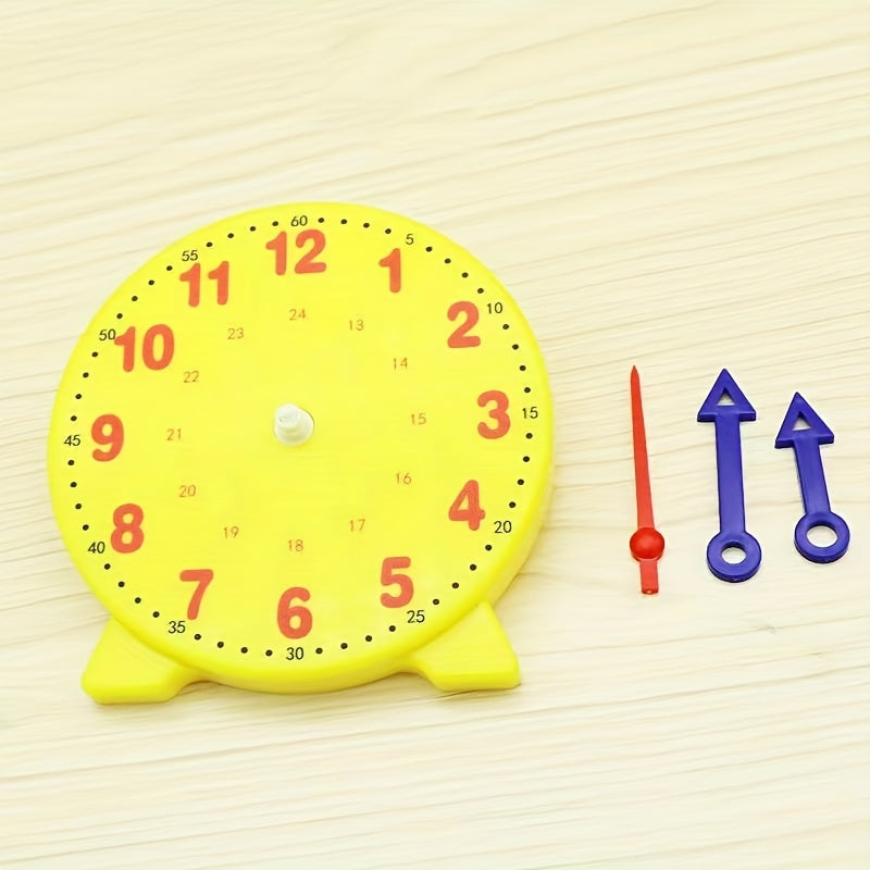 Learning Clock Model Toy for Kids, Three-pin Connection