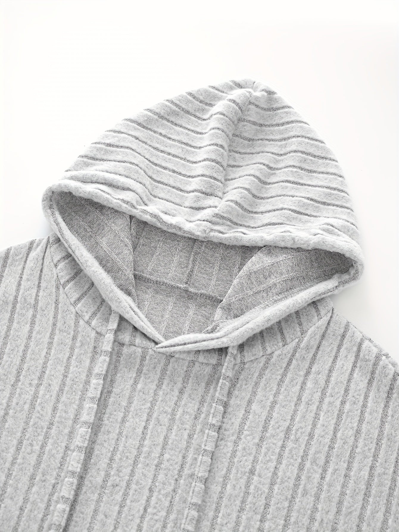  Ribbed Hoodie & Pants 2 Piece Set