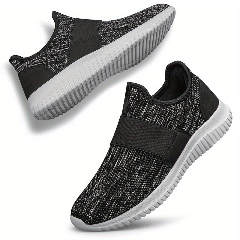 Kid's Breathable Woven Sneakers Non Slip Soft Sole Shoes