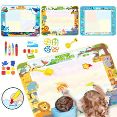 XL Water Doodle Mat Drawing & Painting Toy Educational Gift Assorted Colors