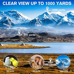 10X42 HD Monocular Telescope Wide Angle Lens Durable Ergonomic Optics