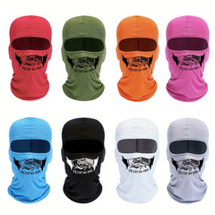 Printed Cycling Mask Breathable Sunscreen Windproof Balaclava