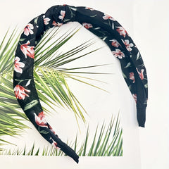 Knotted Polyester Headband Elastic Women's Hair Accessories