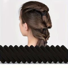30 Seamless Thick Hair Band Elastic Hair Ties No Damage Ponytail Holder
